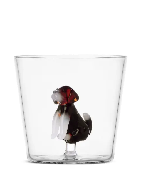 Ichendorf Milano English Foxhound glass tumbler (set of two)