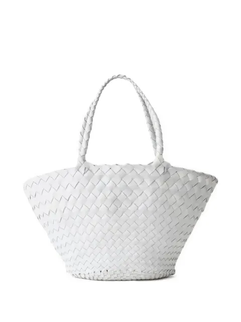DRAGON DIFFUSION Egola woven tote bag