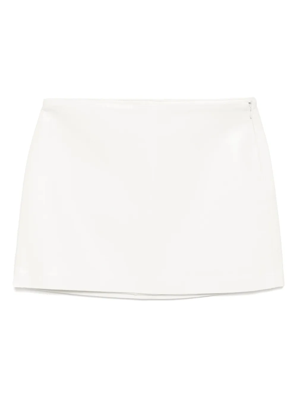 Agolde Mini Agda Skirt In Neutrals