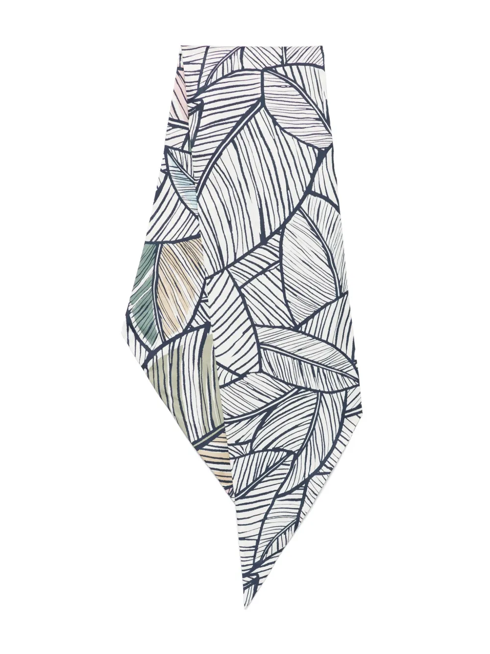 Giorgio Armani - printed silk scarf - men