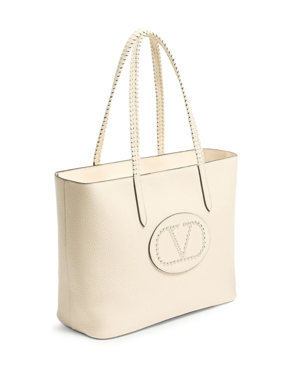 Valentino Nellcote Tote Bag In Neutral