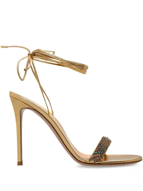 Mm rhinestone-embellished sandals - Gianvito Rossi - Modalova
