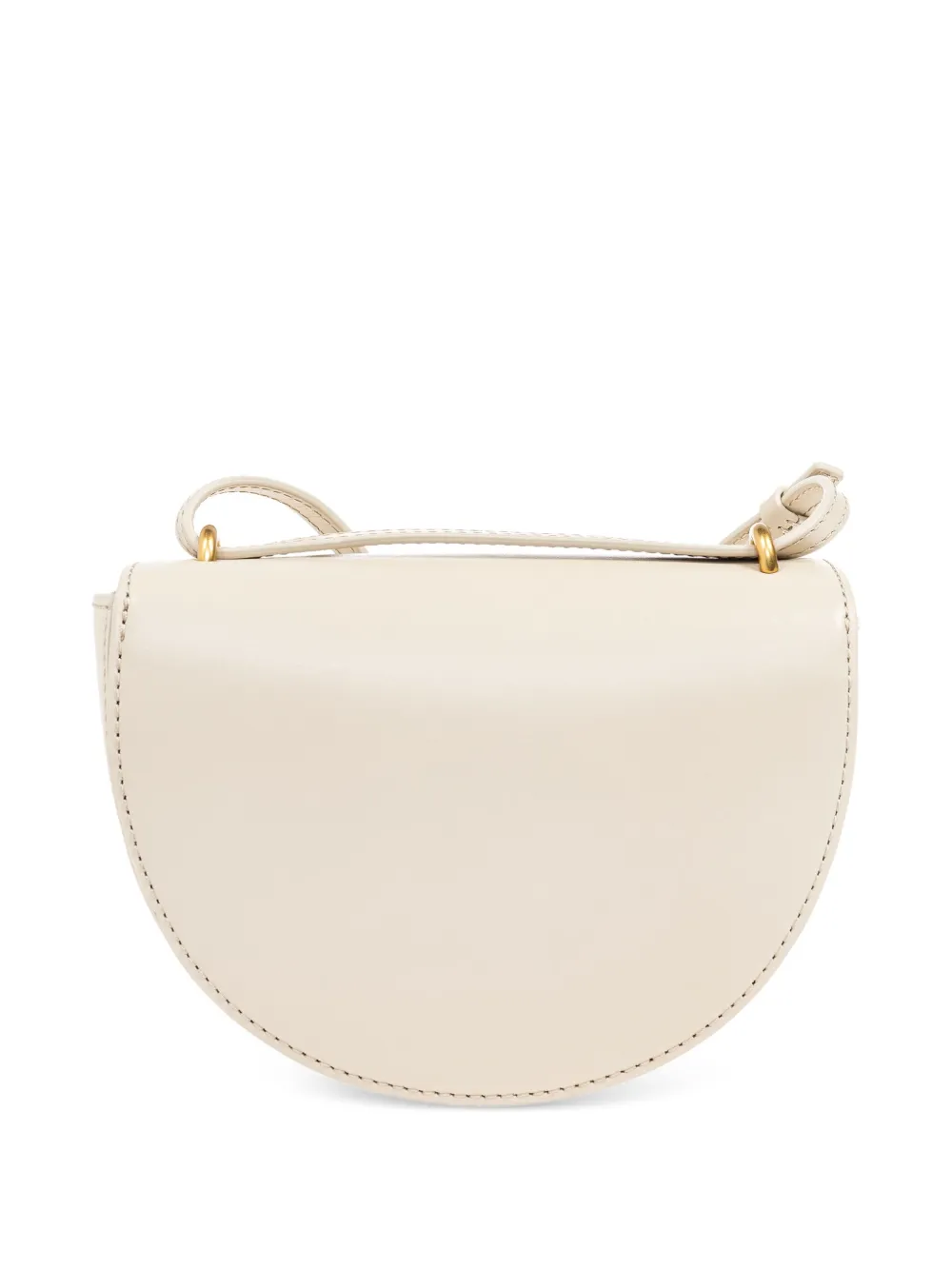 By Malene Birger Crossbodytas met logoplakkaat Beige