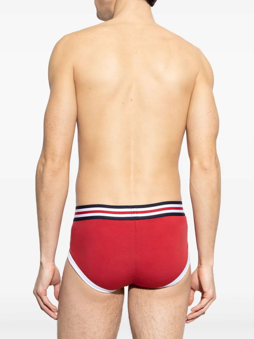 DSQUARED2 Stretch-katoenen slip Rood