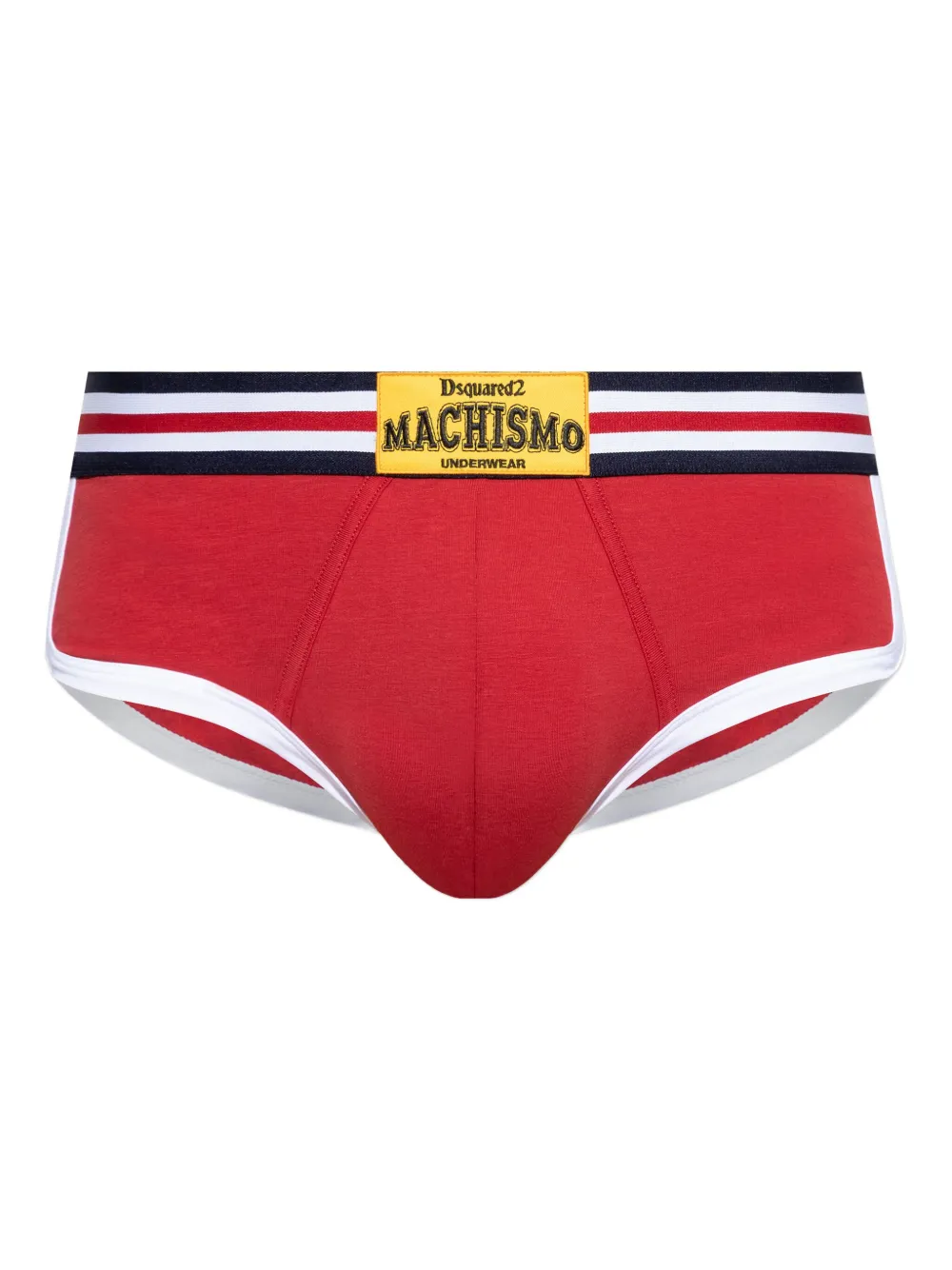 DSQUARED2 Stretch-katoenen slip Rood