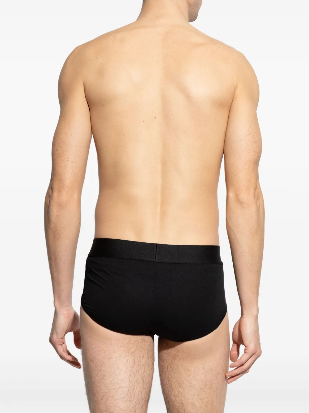 DSQUARED2 Slip met logoband Zwart