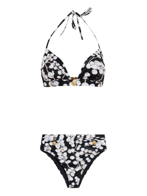 Balmain printed bikini