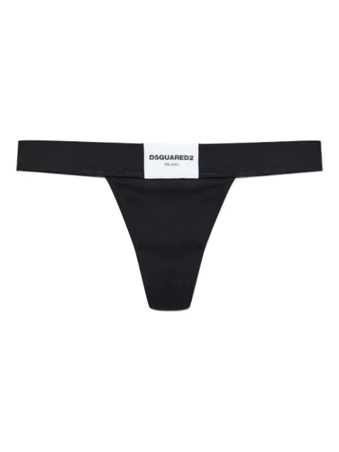 DSQUARED2 stretch-cotton thong