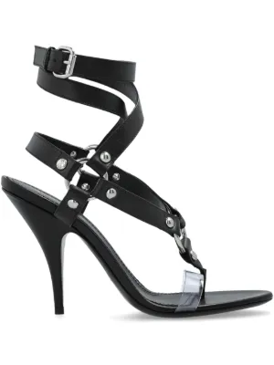Saint Laurent プラットフォーム サンダル | ニュートラル | FARFETCH JP