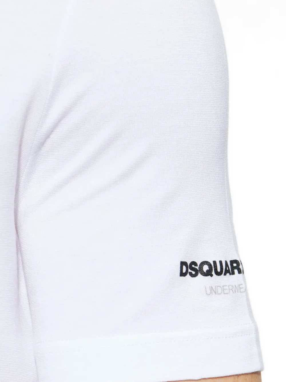DSQUARED2 T-shirt met ronde hals Wit