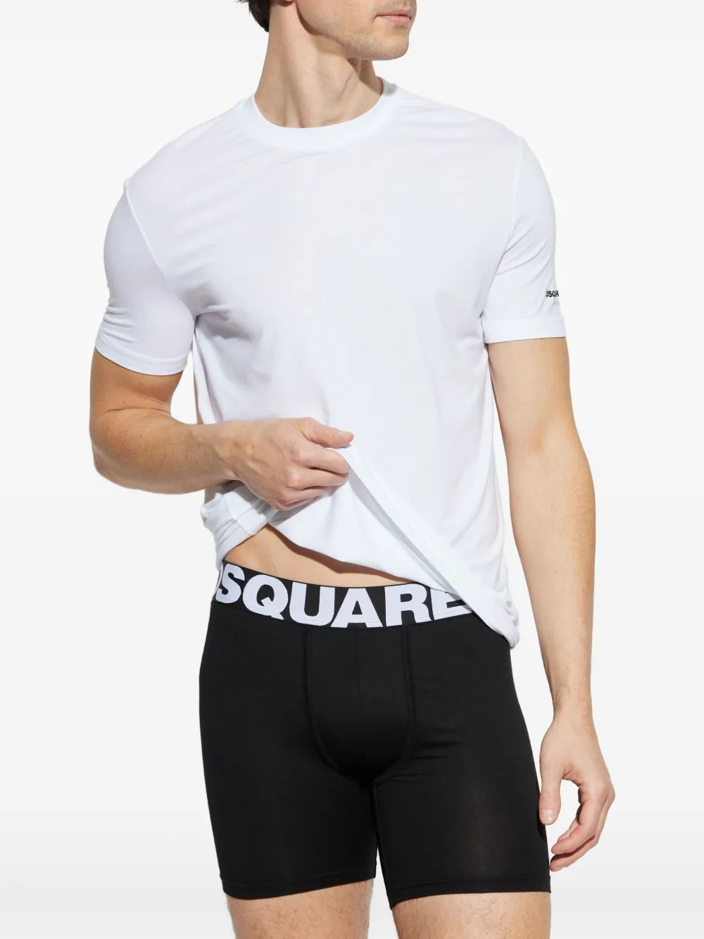 DSQUARED2 T-shirt met ronde hals Wit