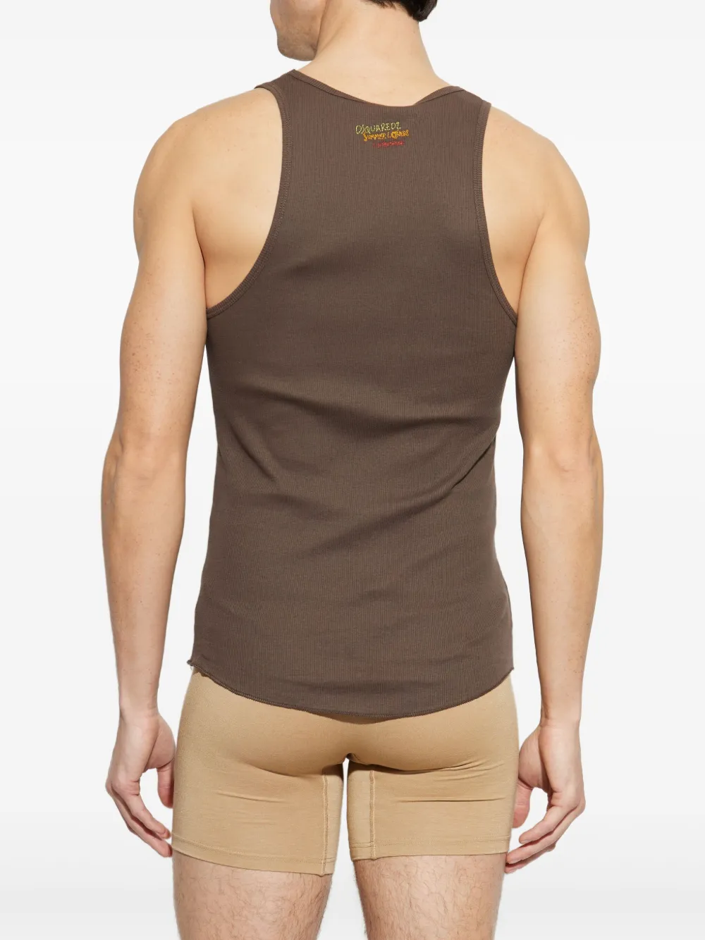DSQUARED2 Jersey tanktop Bruin
