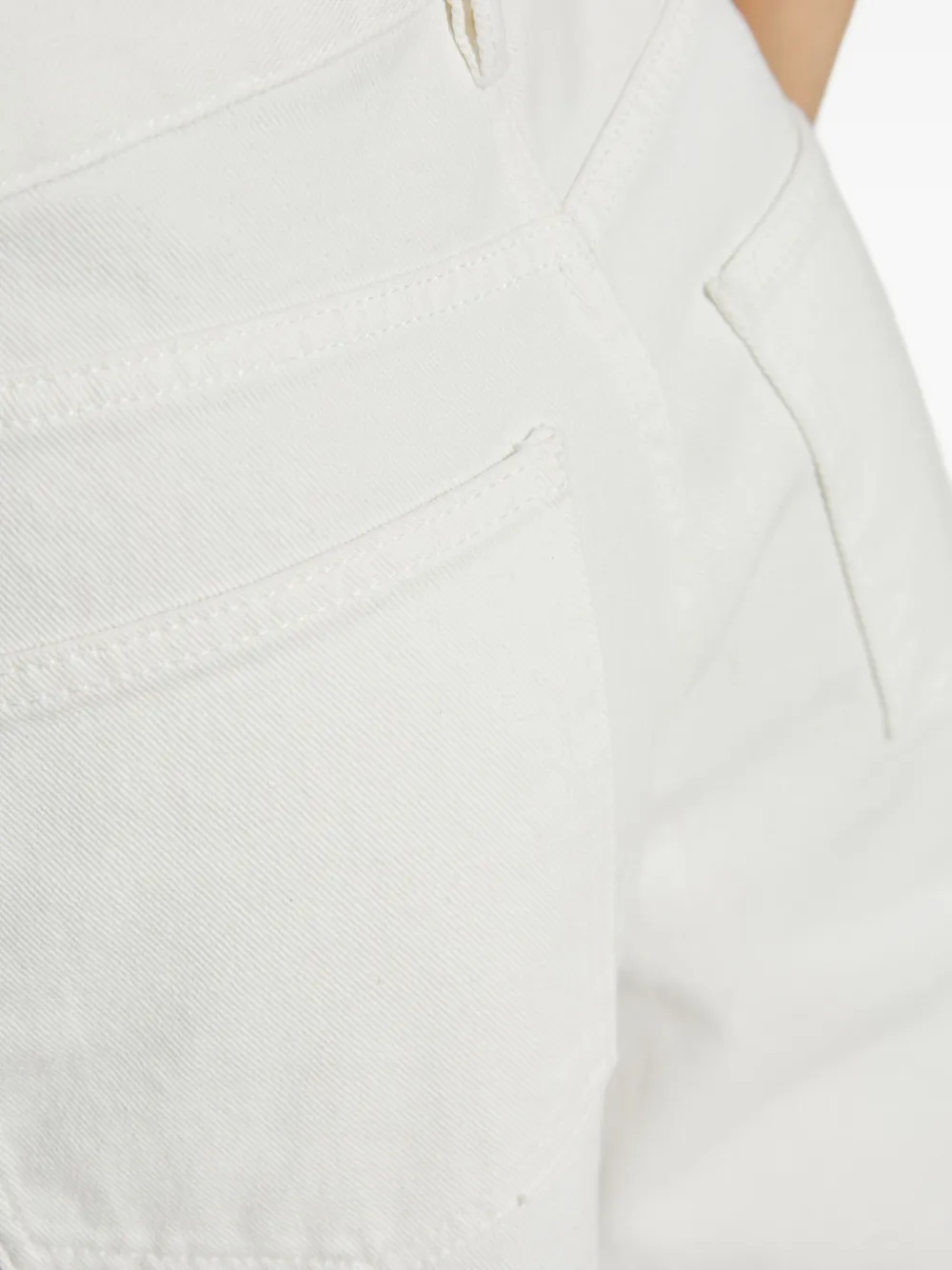 By Malene Birger Katoenen straight jeans Wit