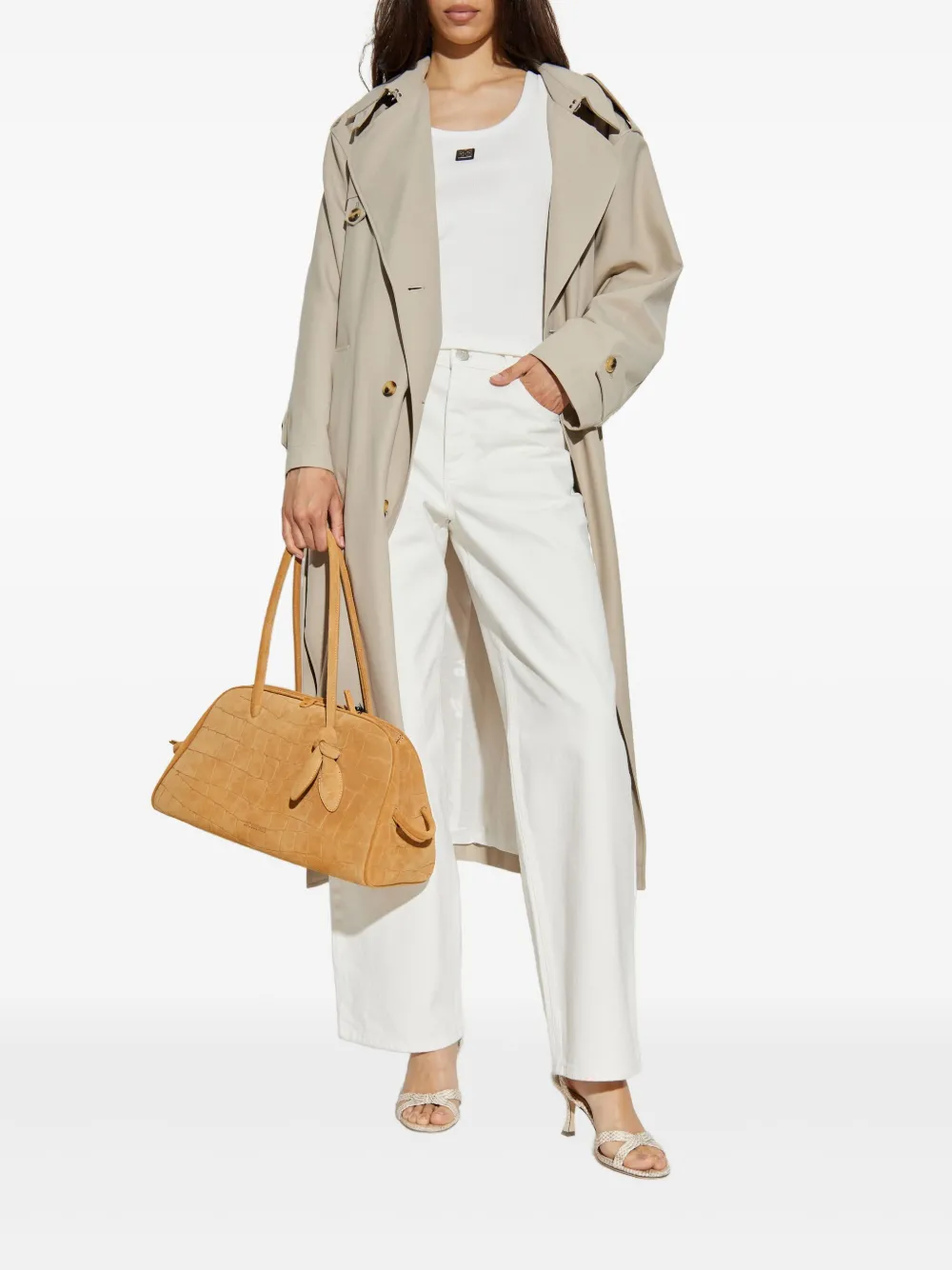 By Malene Birger cotton straight jeans - Wit