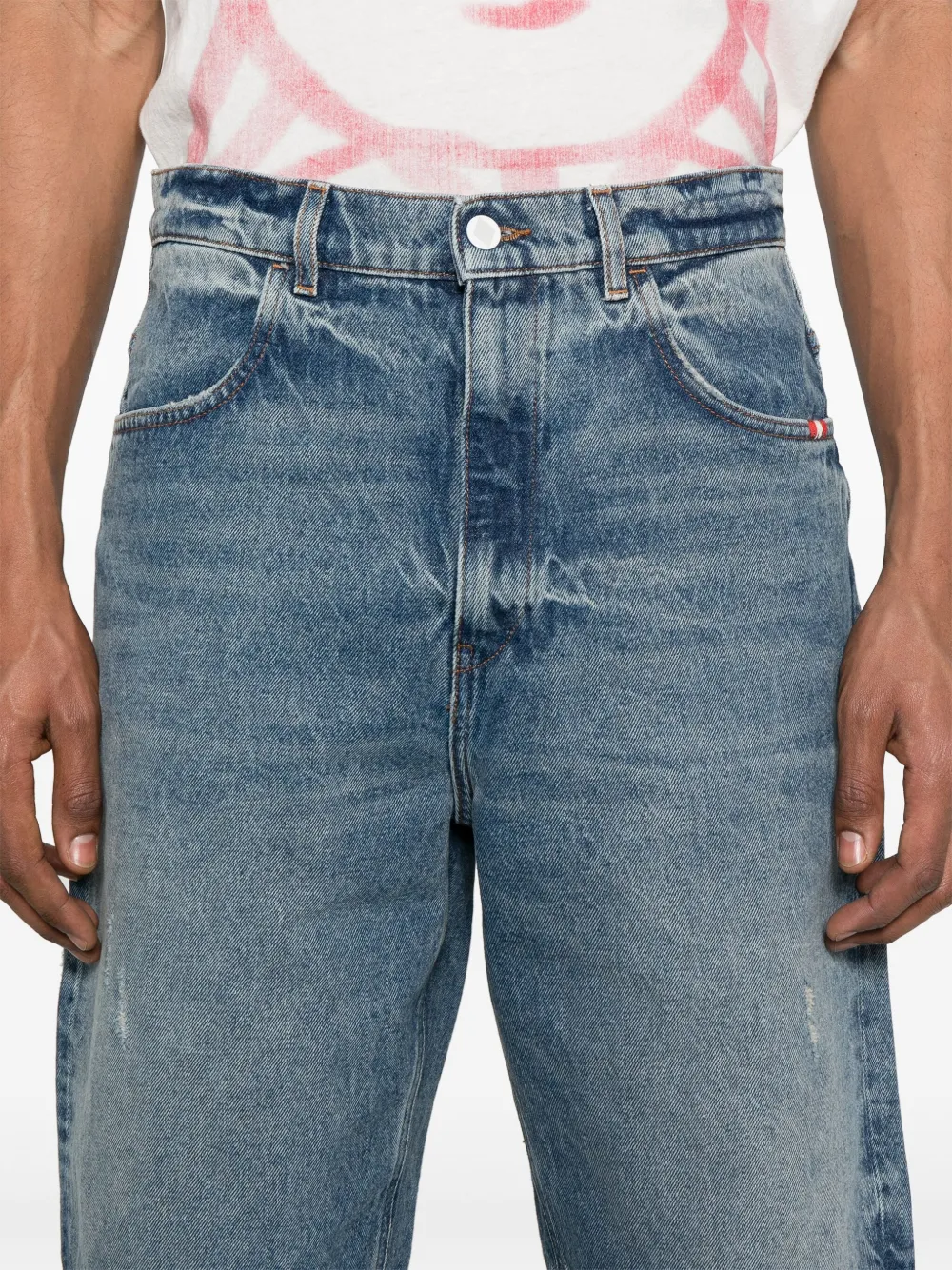 AMISH Tommy shorts Blauw