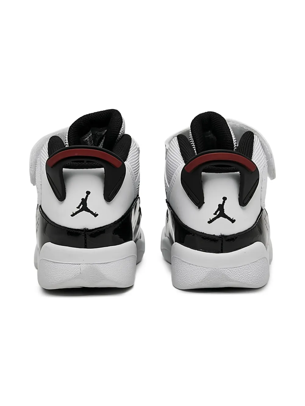 Jordan Kids Jordan 6 Rings "White Varsity Red Black" sneakers