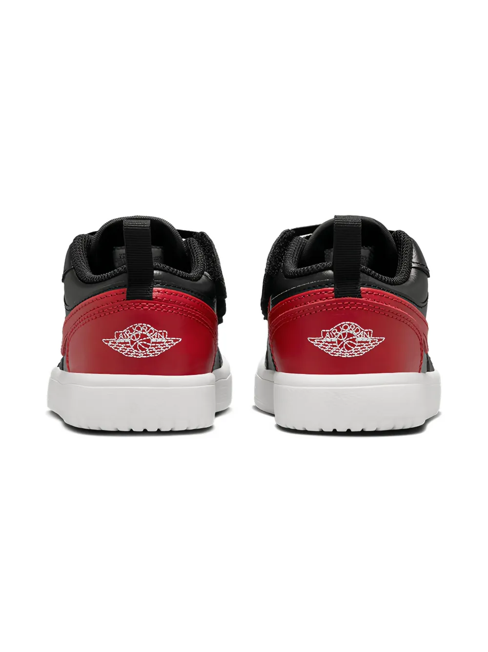 Jordan Kids low-top leather trainers Black