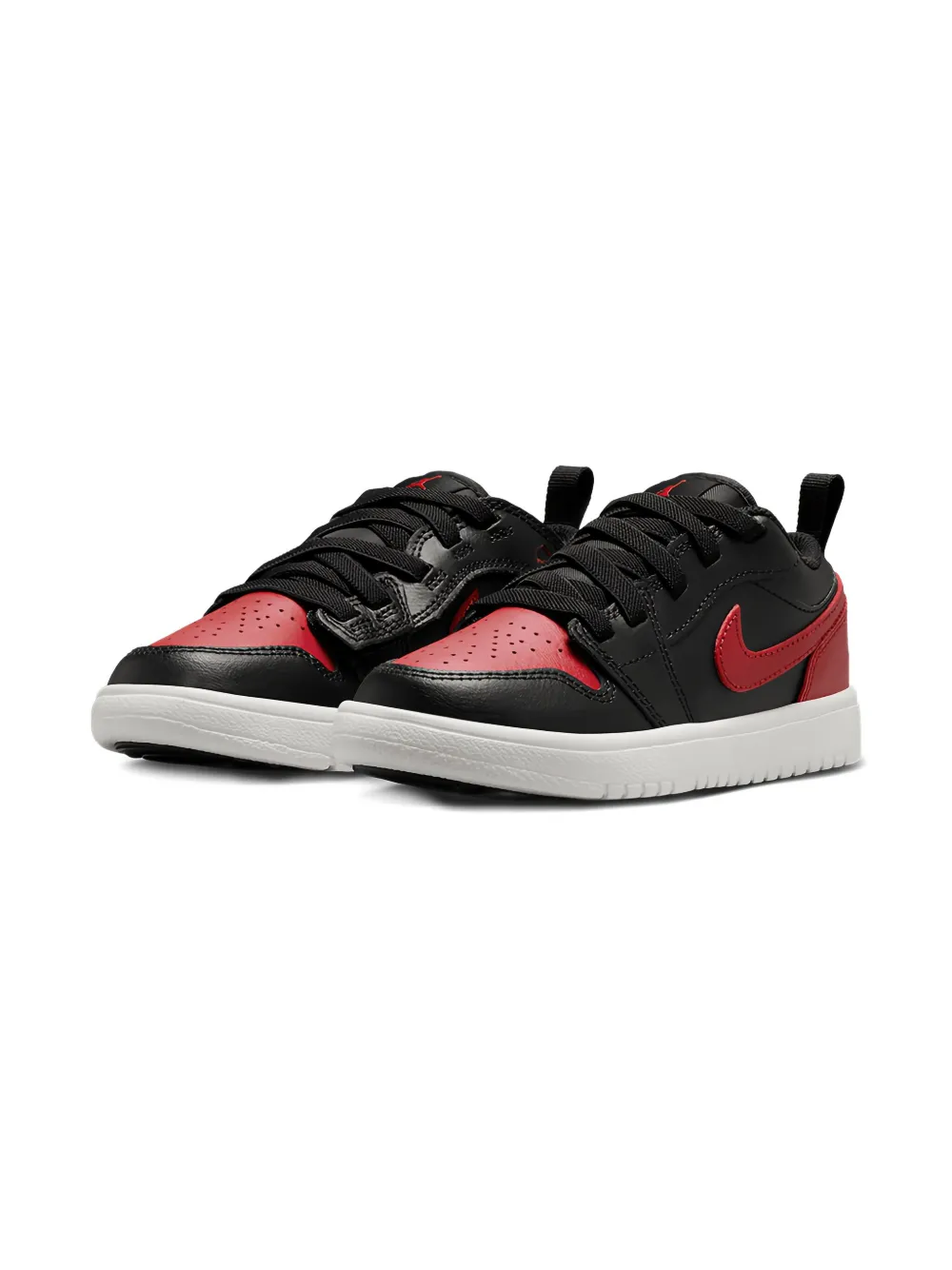Jordan Kids low-top leather trainers Black