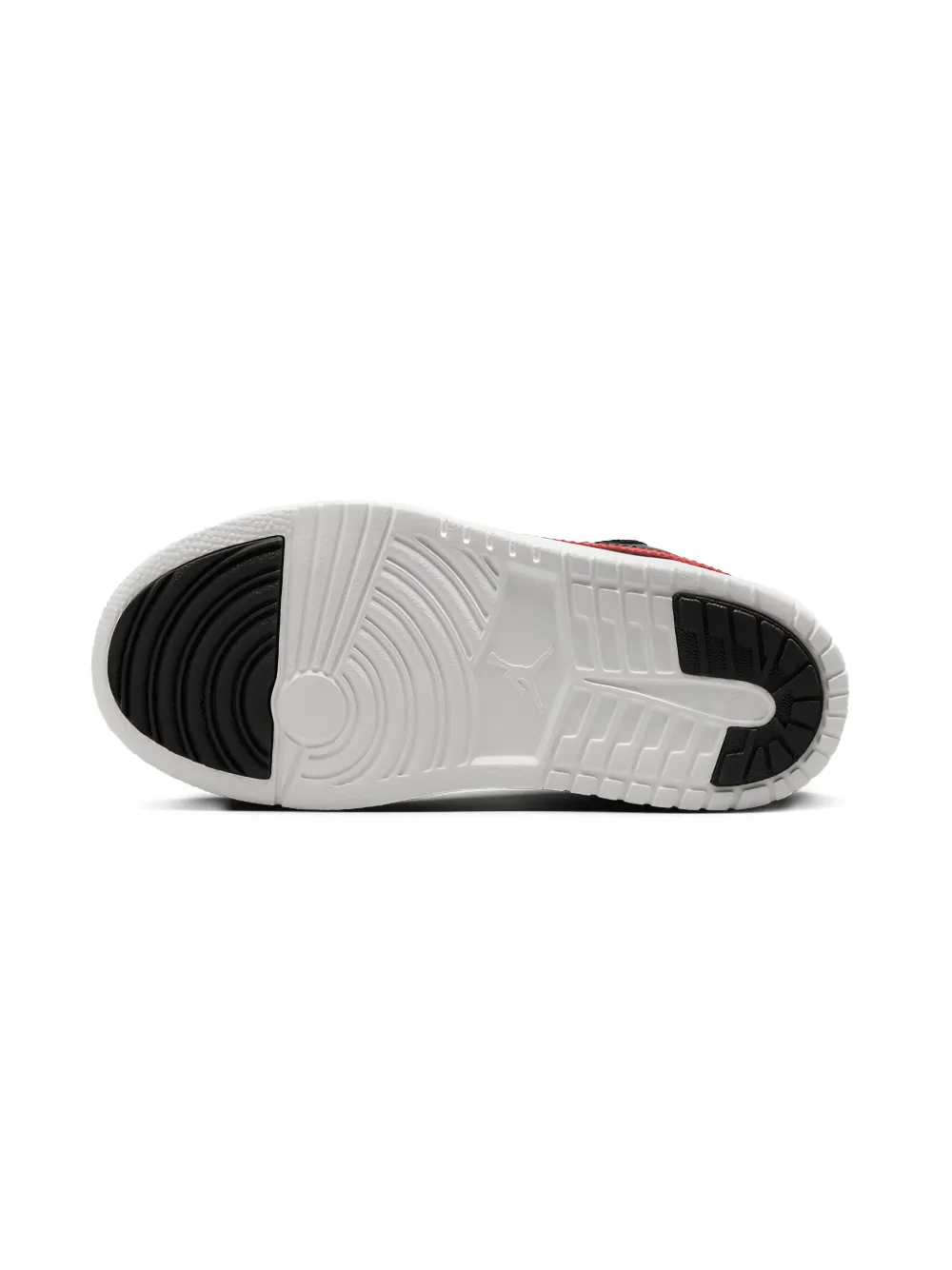 Jordan Kids low-top leather trainers Black