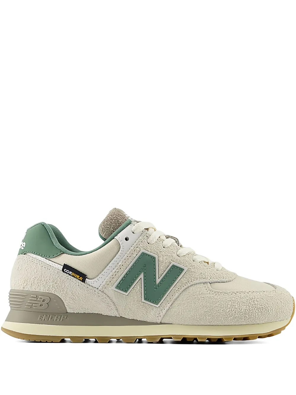 New Balance 574 suede trainers Neutrals