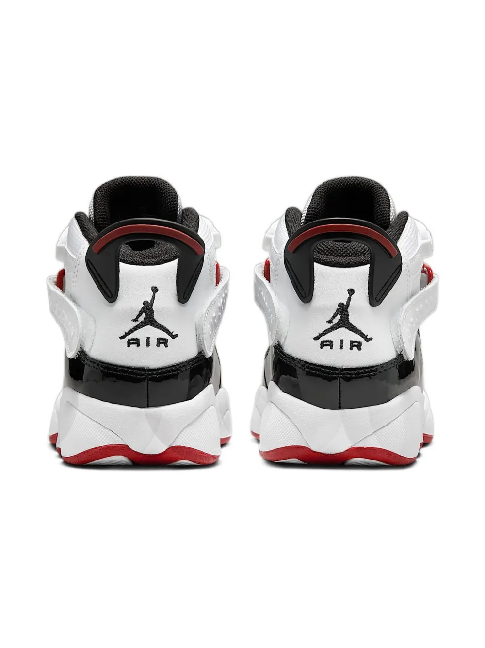 Jordan Kids Jordan 6 Rings " White Varsity Red Black" sneakers