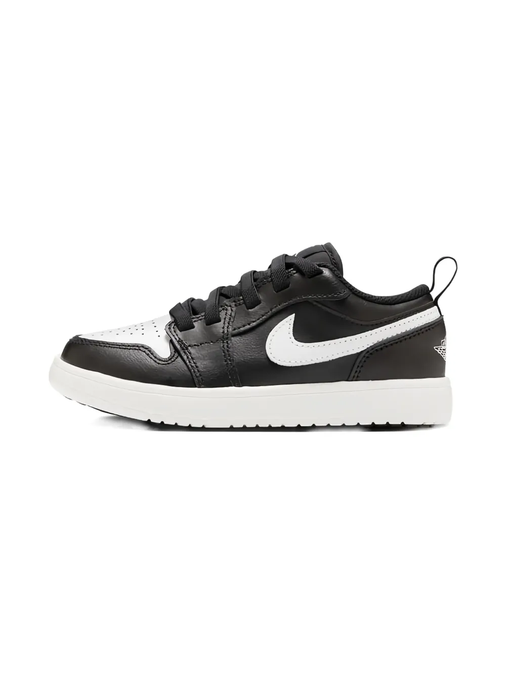 Jordan Kids low-top leather trainers Black