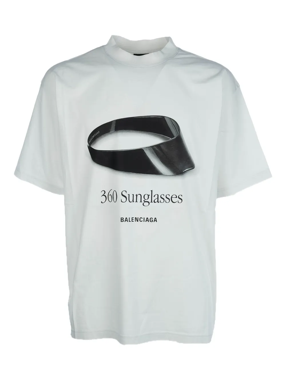 Balenciaga T-shirt met grafische print Wit