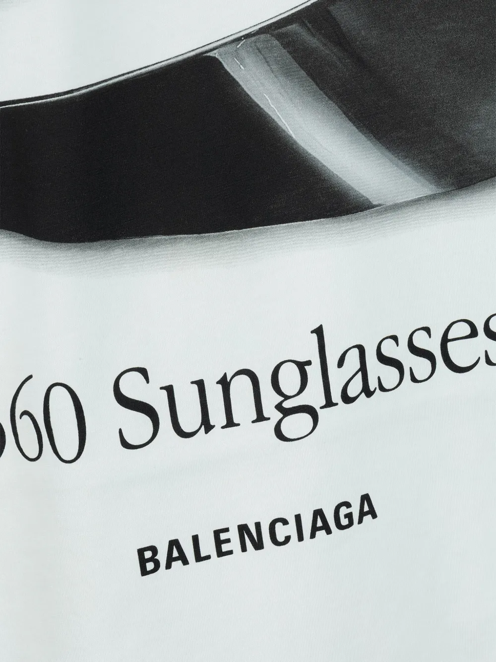 Balenciaga T-shirt met grafische print Wit
