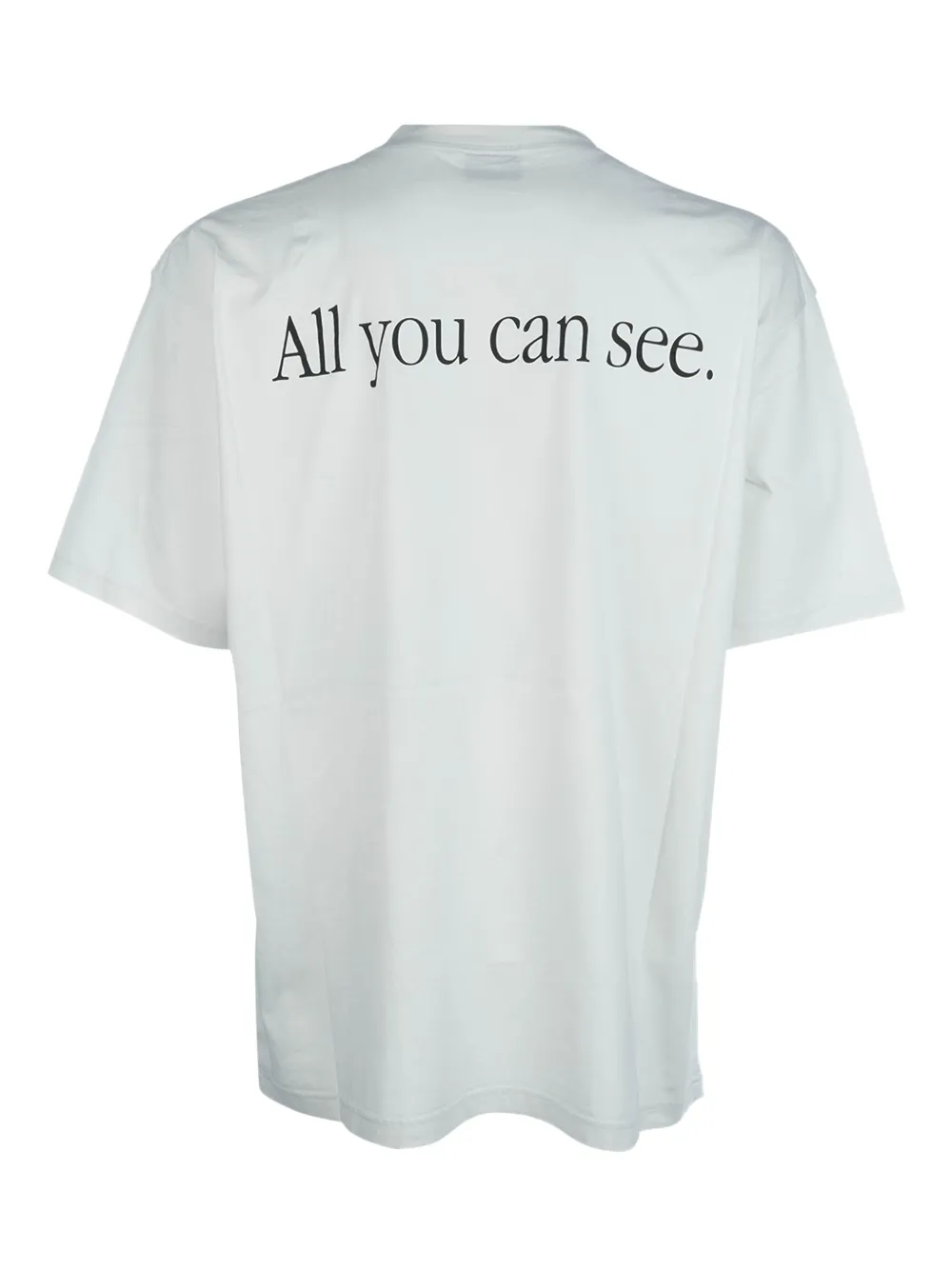 Balenciaga T-shirt met grafische print Wit