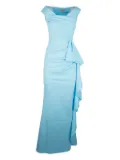CHIARA BONI La Petite Robe draped maxi dress - Blue