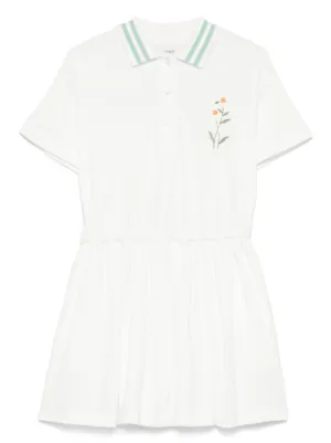 Fendi Kids モノグラムパターン シャツワンピース | ブルー | FARFETCH JP