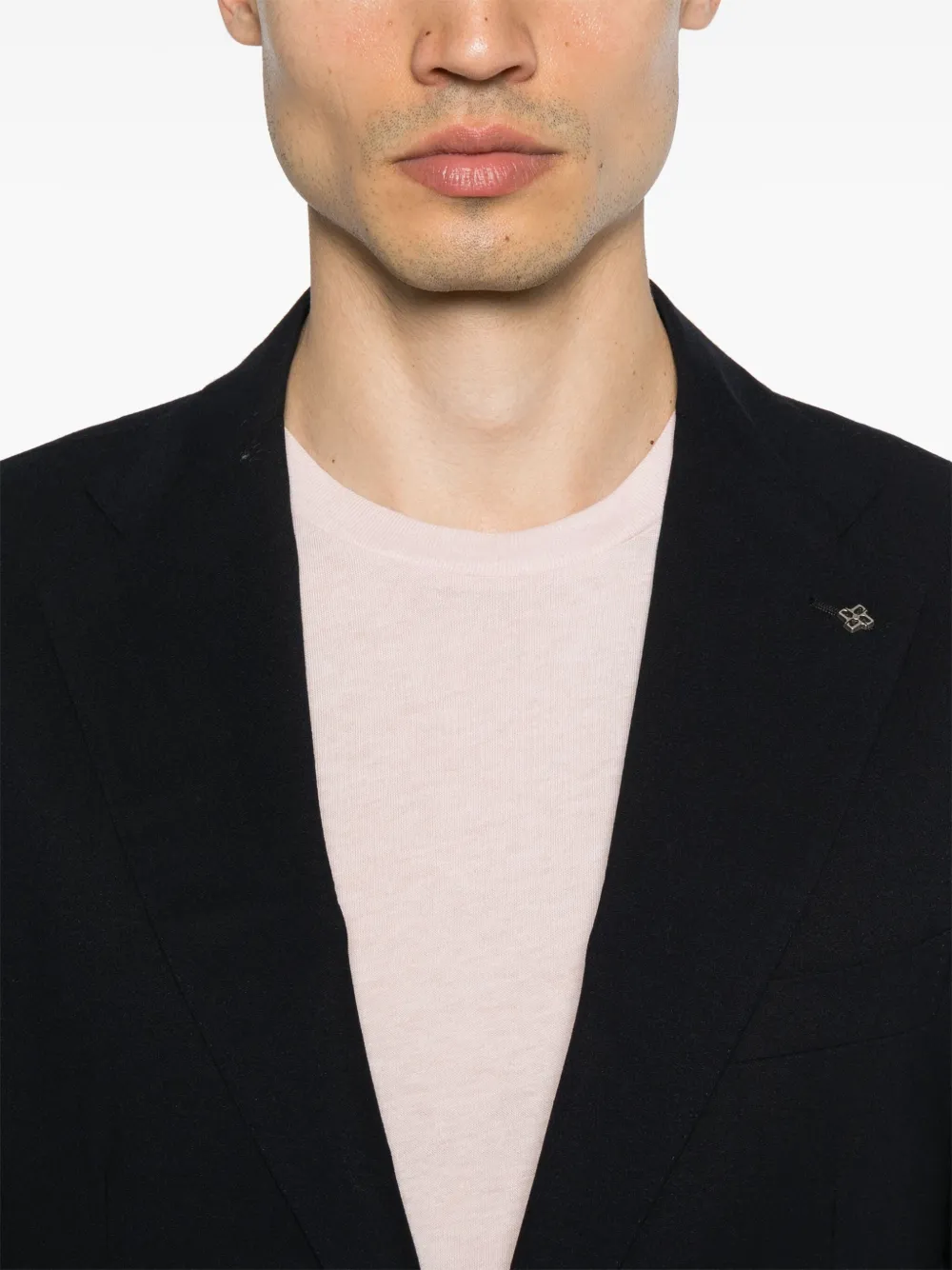 Shop Tagliatore Single-breasted Suit In Blue