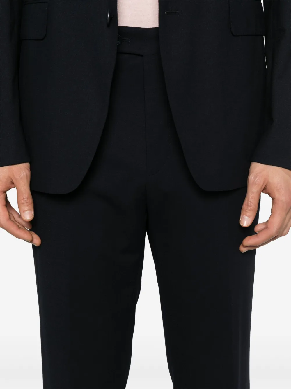 Shop Tagliatore Single-breasted Suit In Blue