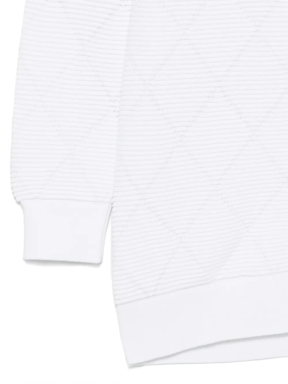 BALMAIN DIAMOND-PATTERN CARDIGAN