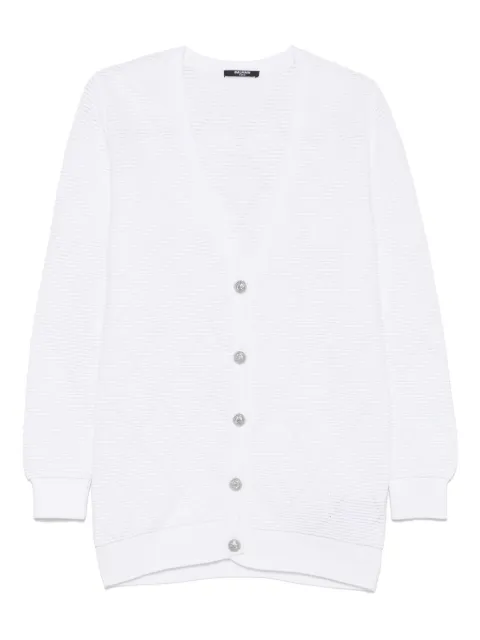 Balmain Kids كارديغان بنقش المعين