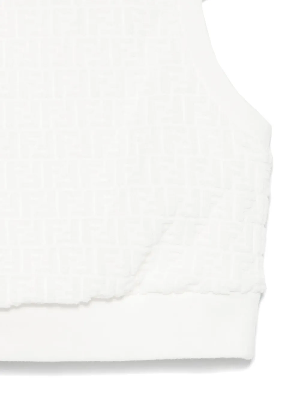 Fendi Kids Top met FF-logo Wit