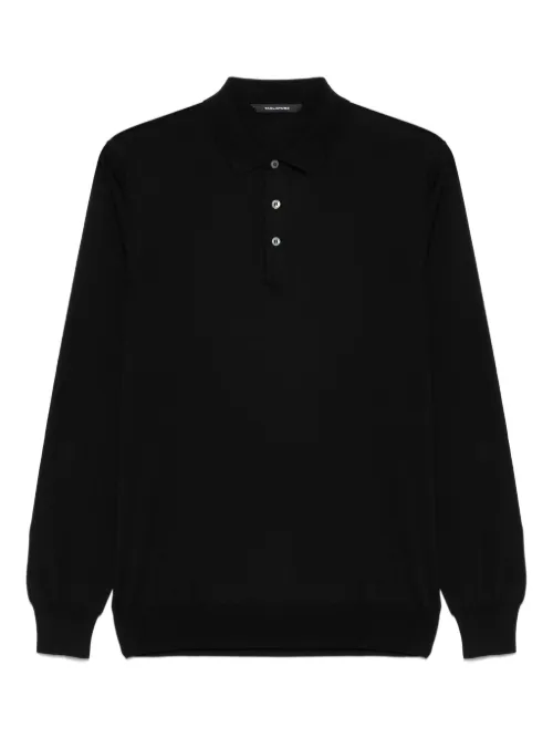 Polo en maille fine - Tagliatore - Modalova