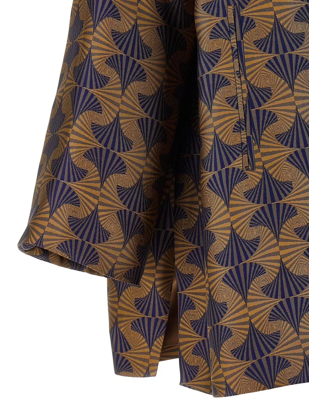 Alberto Biani Blazer met jacquard Bruin