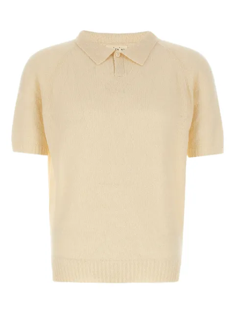 Ma'ry'ya bouclé polo shirt 