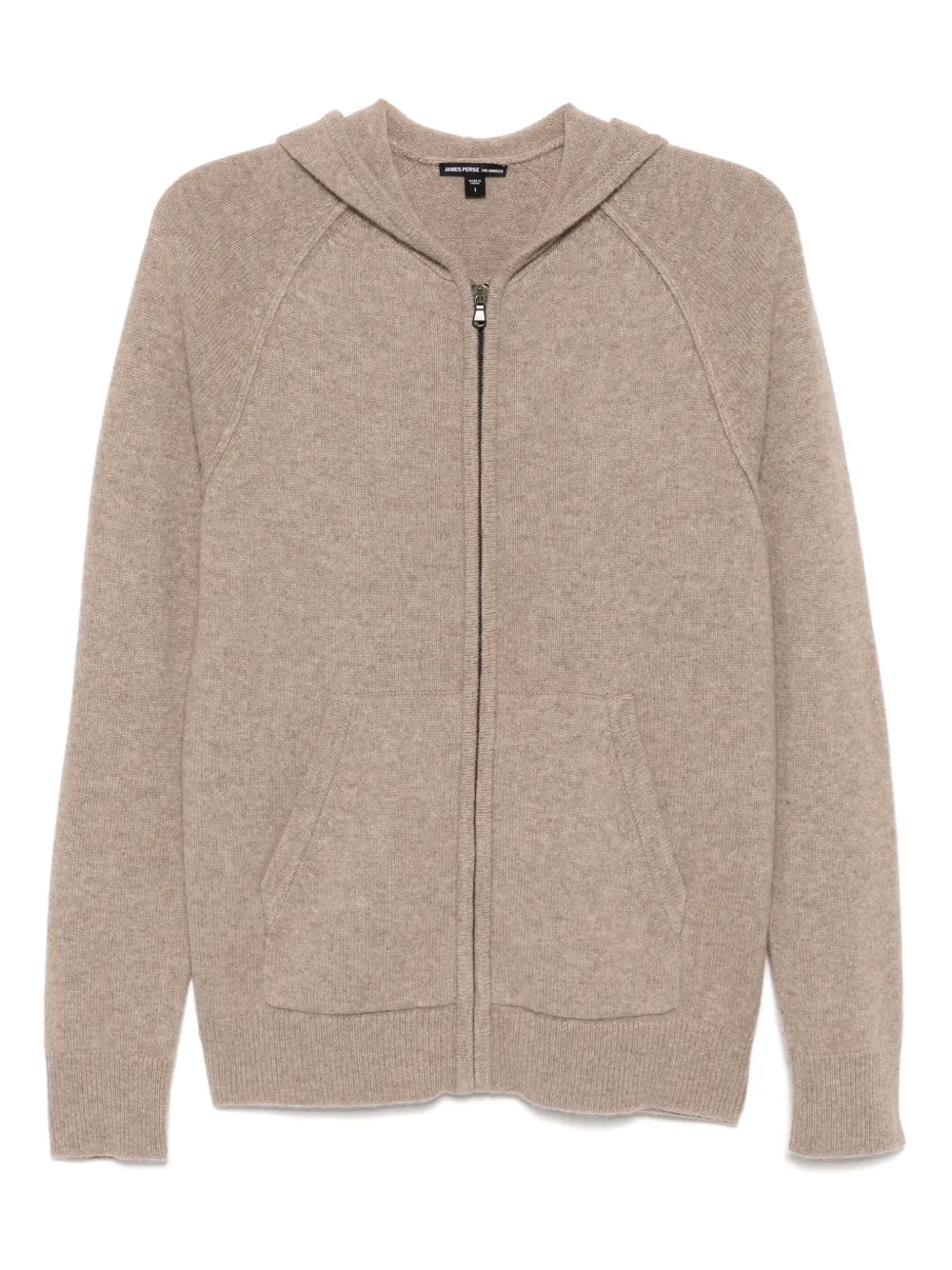 James Perse recycled cashmere hoodie | Neutrals | Image 1