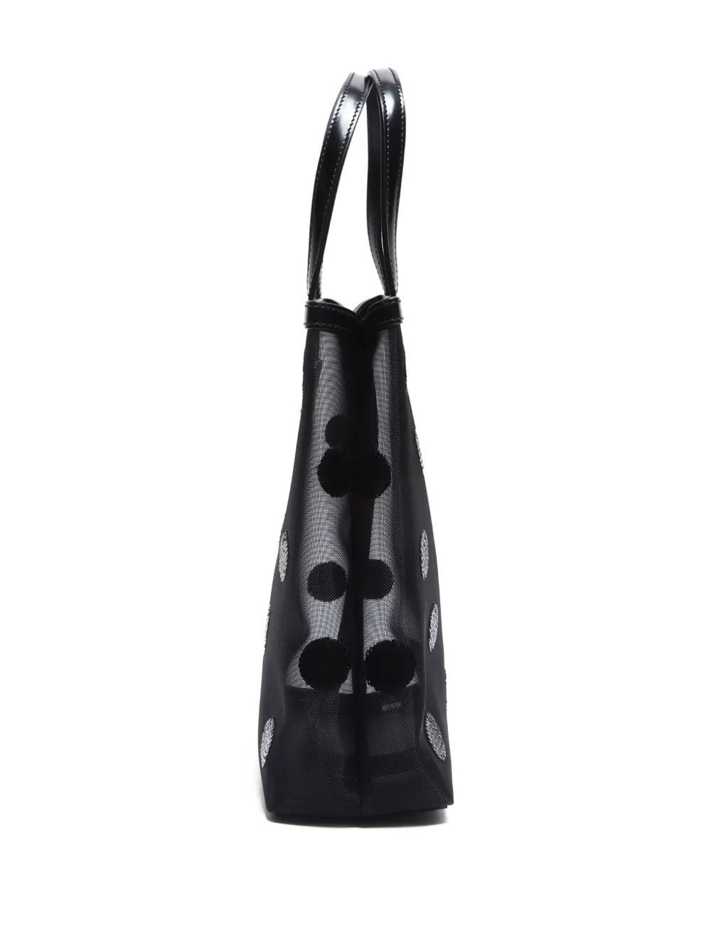 Pre-owned Prada 2000-2025 Dot Tote Bag In ブラック