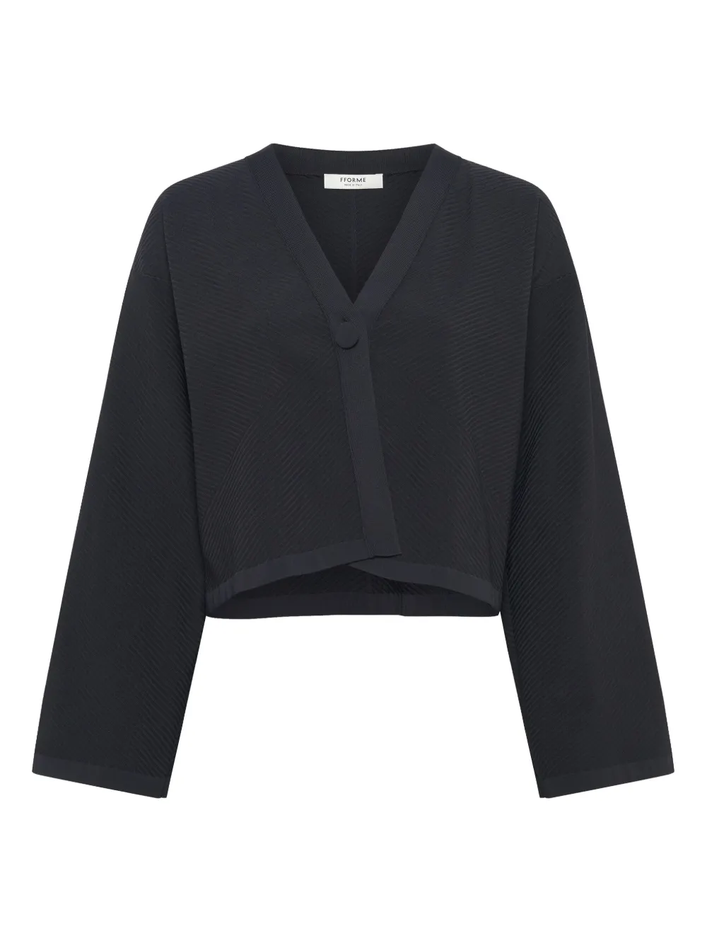 Fforme Levine Cardigan In Schwarz