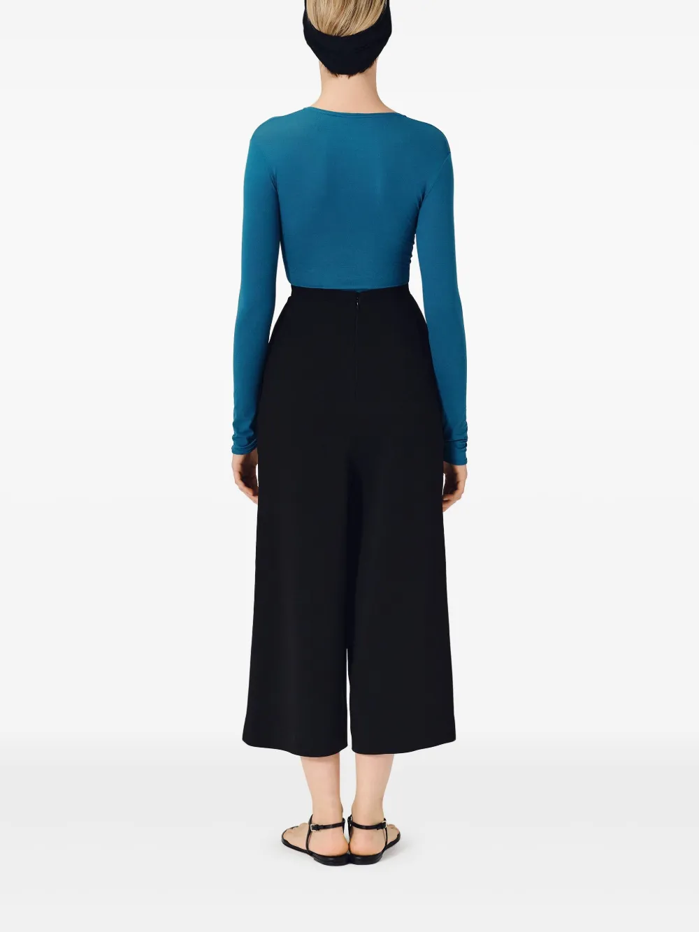 FFORME Pat cropped broek Zwart