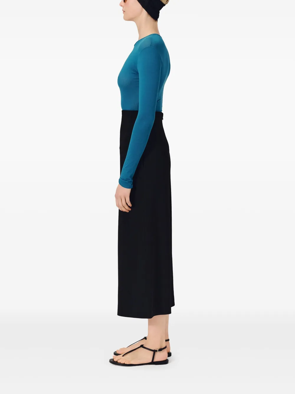 FFORME Pat cropped broek Zwart
