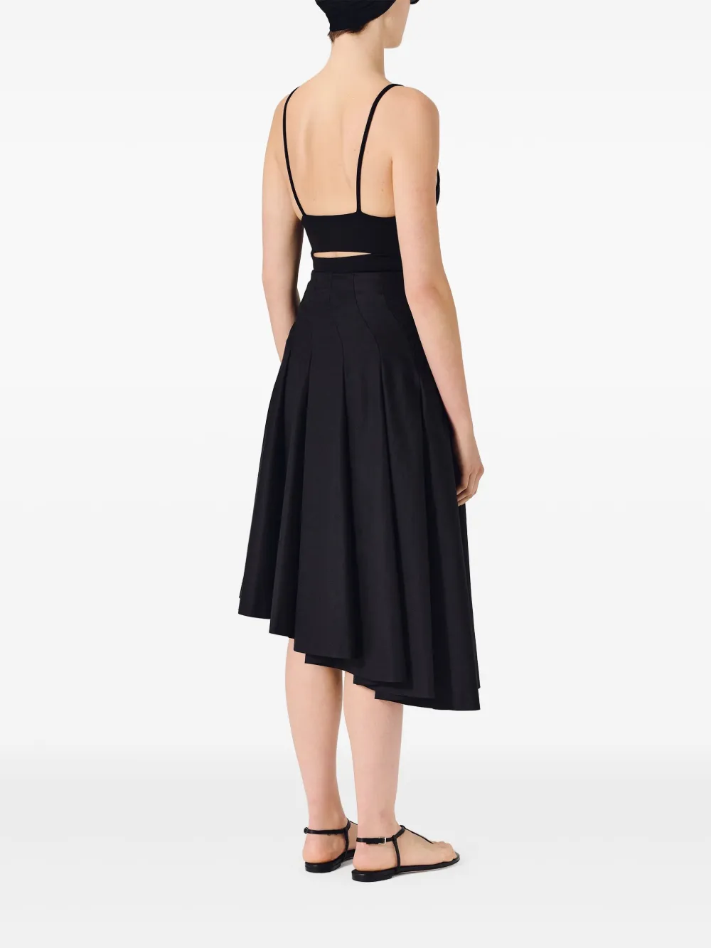 FFORME RIO ASYMMETRIC MIDI SKIRT