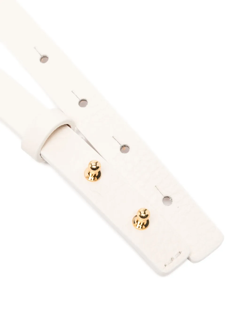 Elisabetta Franchi Riem met logo - Wit