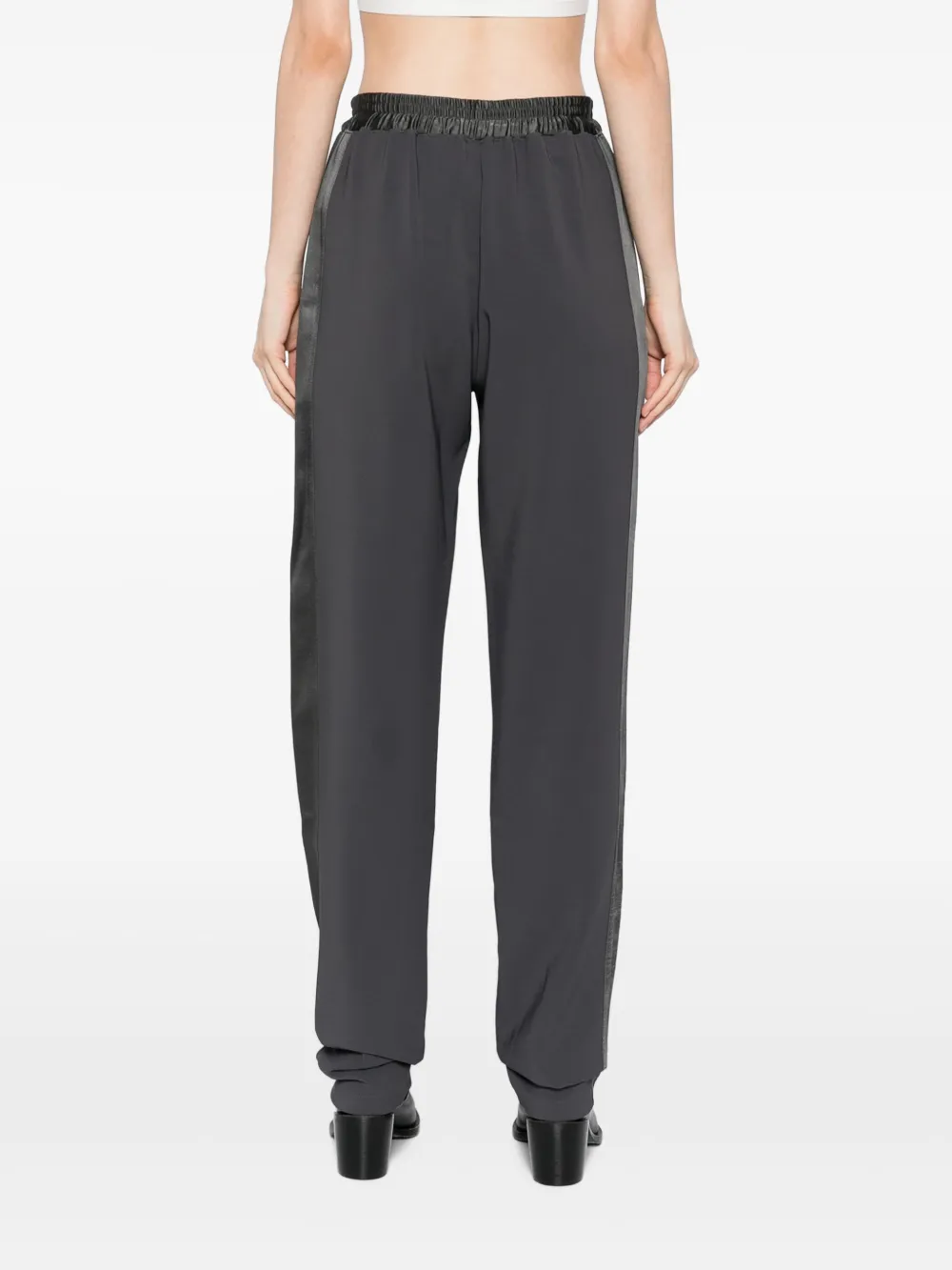 Elisabetta Franchi Crêpe broek Grijs