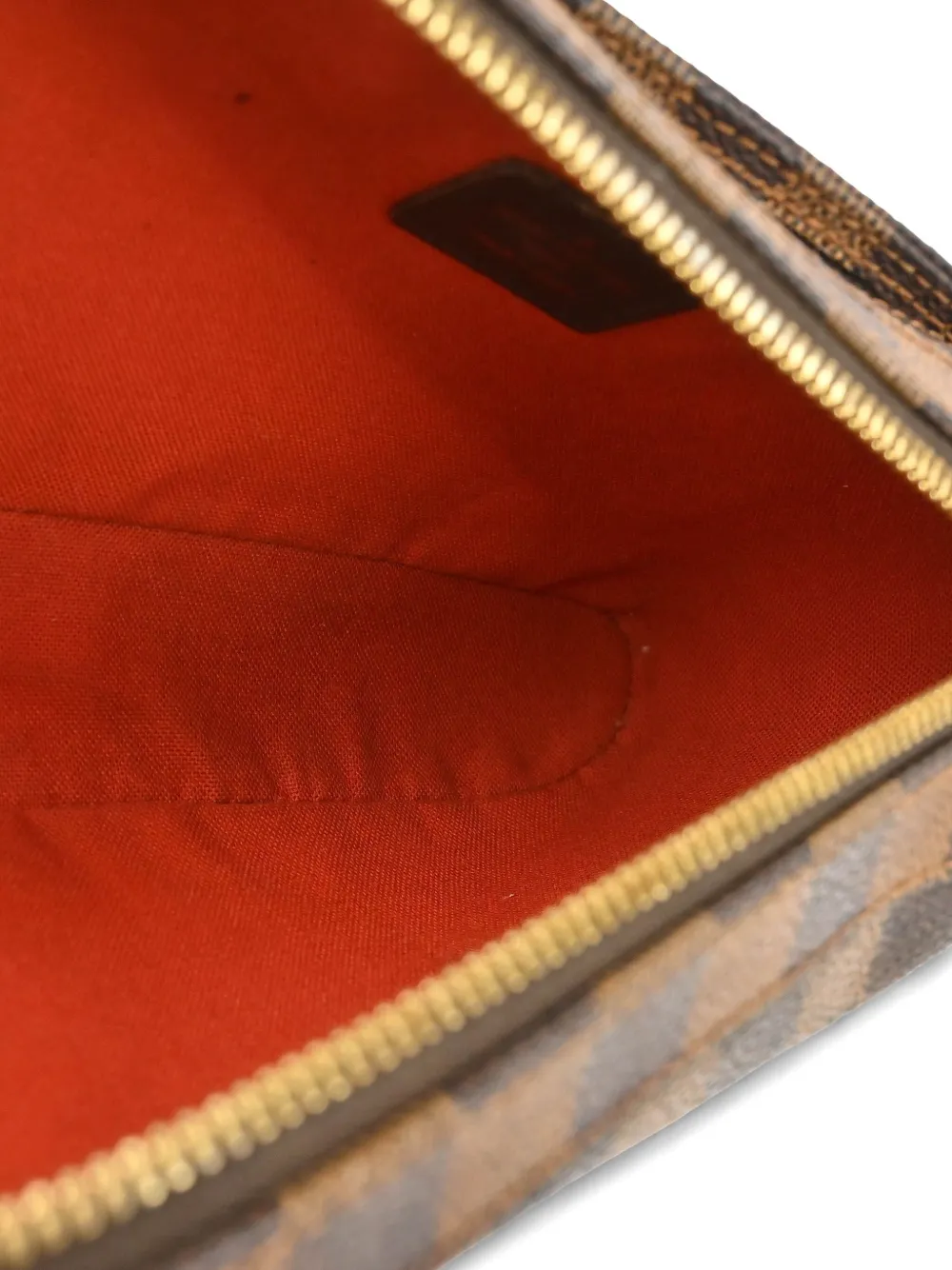 Pre-owned Louis Vuitton 2003 Geronimos Belt Bag In Brown