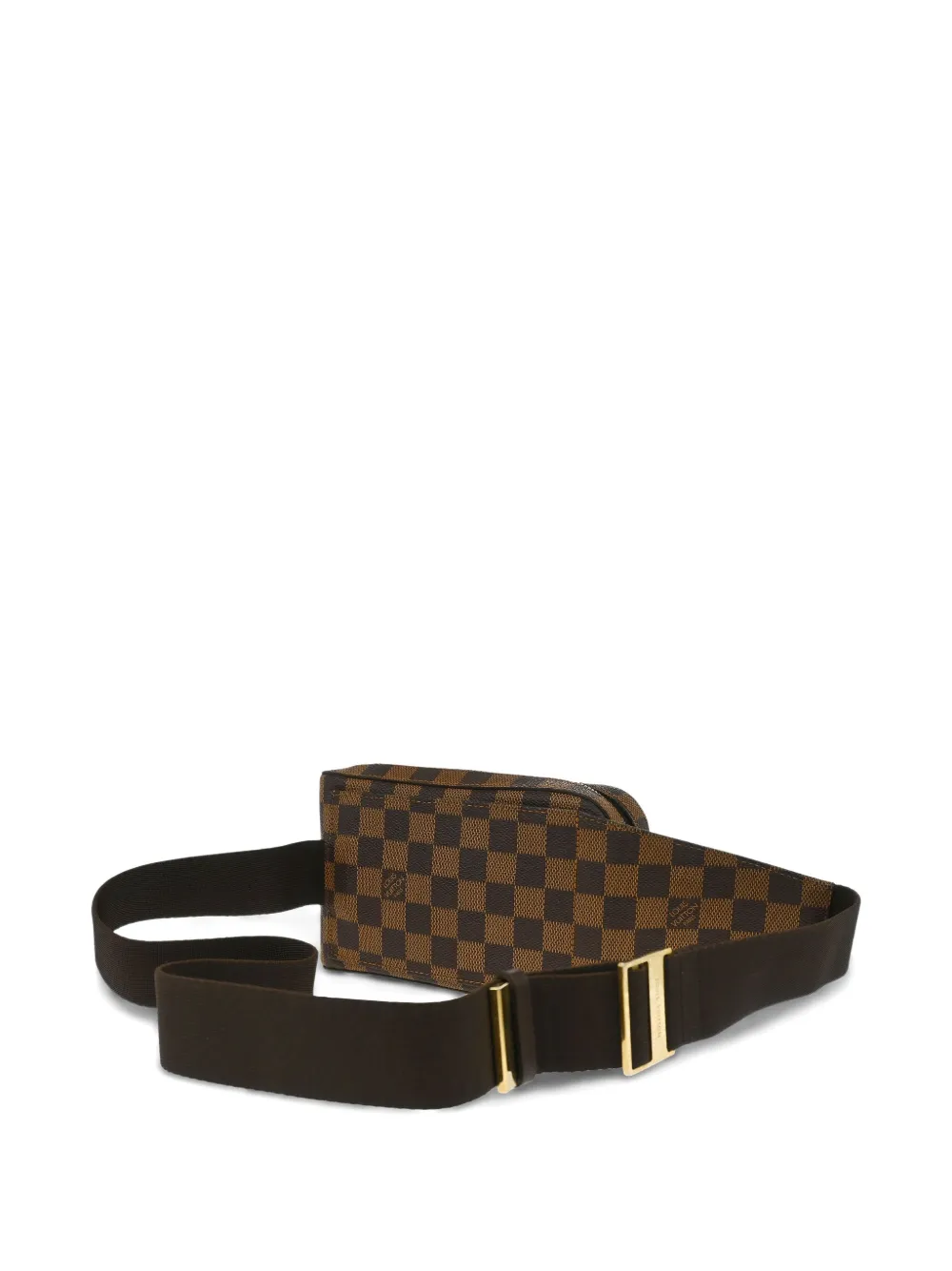 Pre-owned Louis Vuitton 2003 Geronimos Belt Bag In Brown