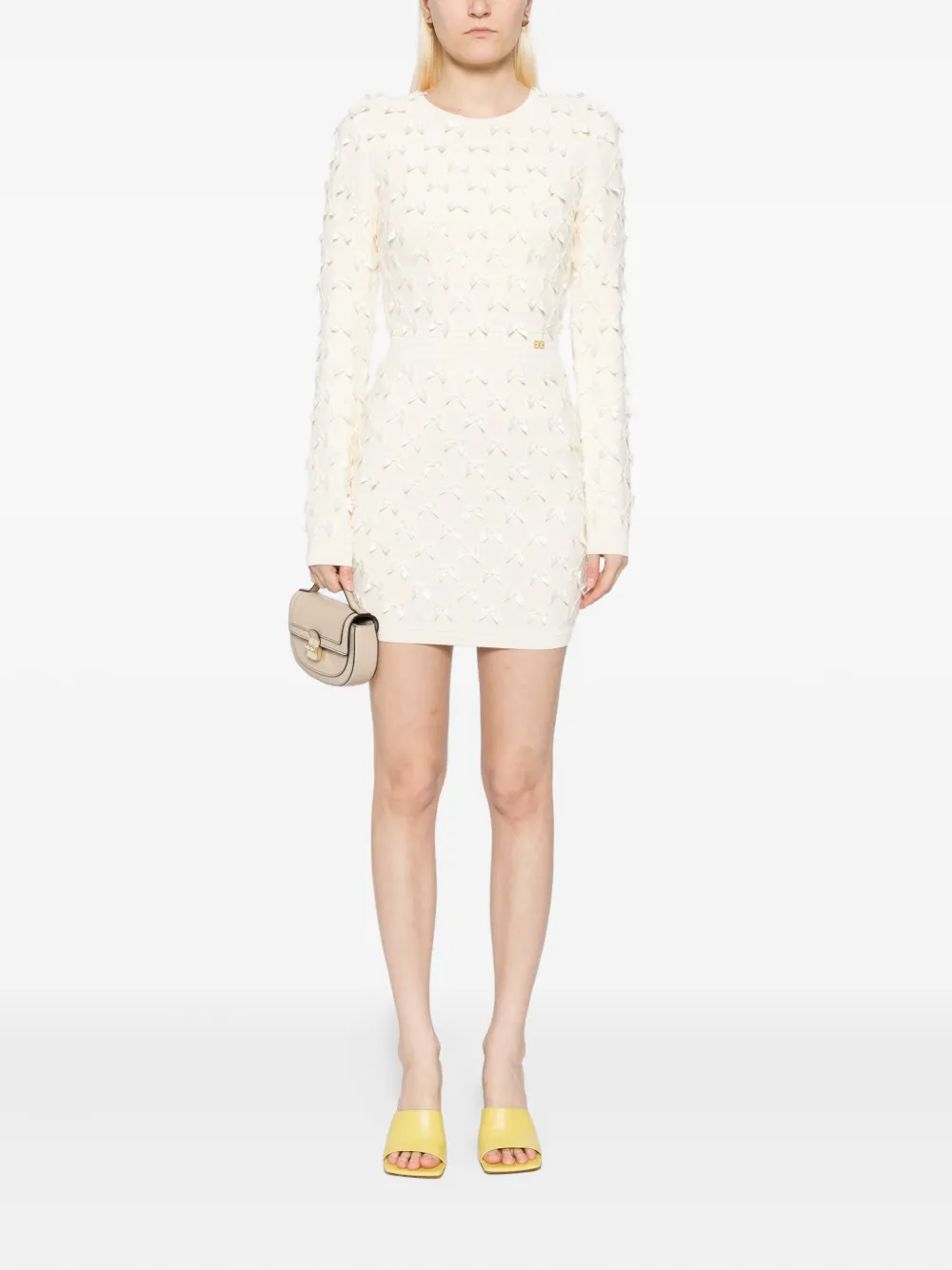 Elisabetta Franchi embroidered-bows dress | Day Dresses | Image 2